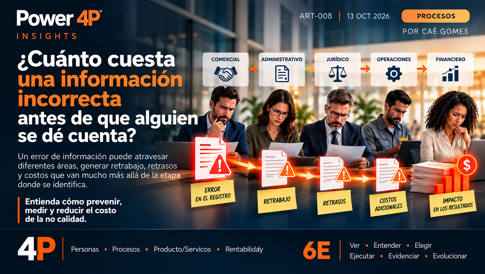 ¿Cuánto cuesta una información incorrecta antes de que alguien se dé cuenta?